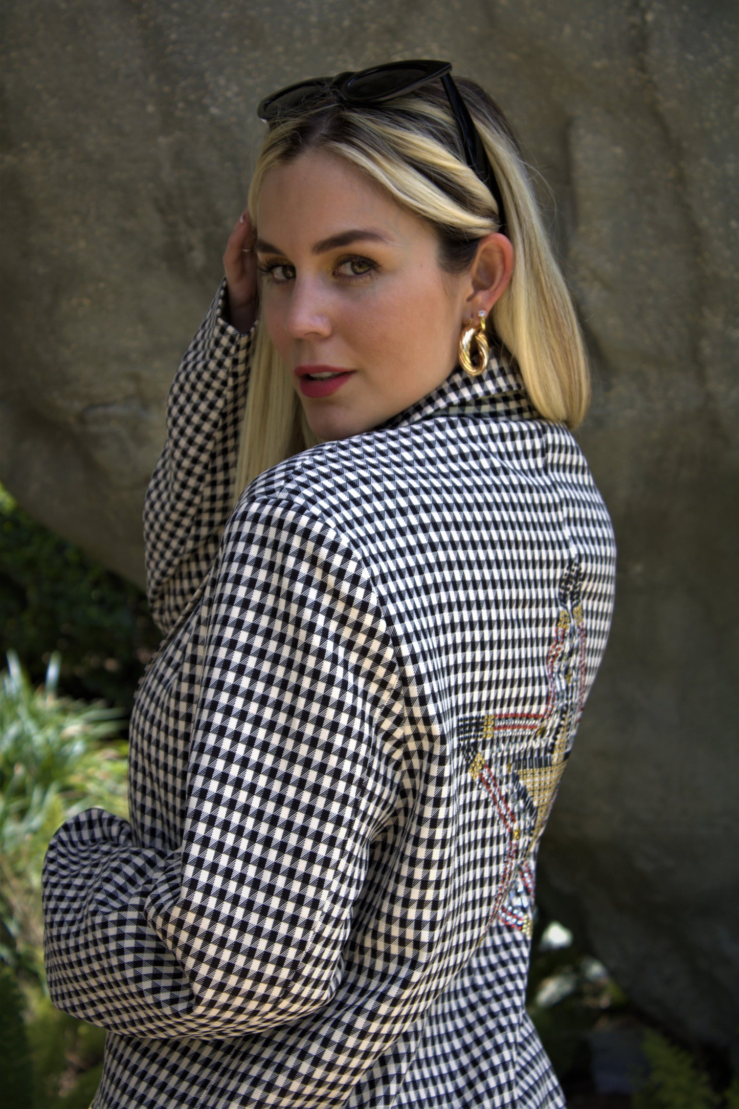 Blazer, Houndstooth, Star & Stud