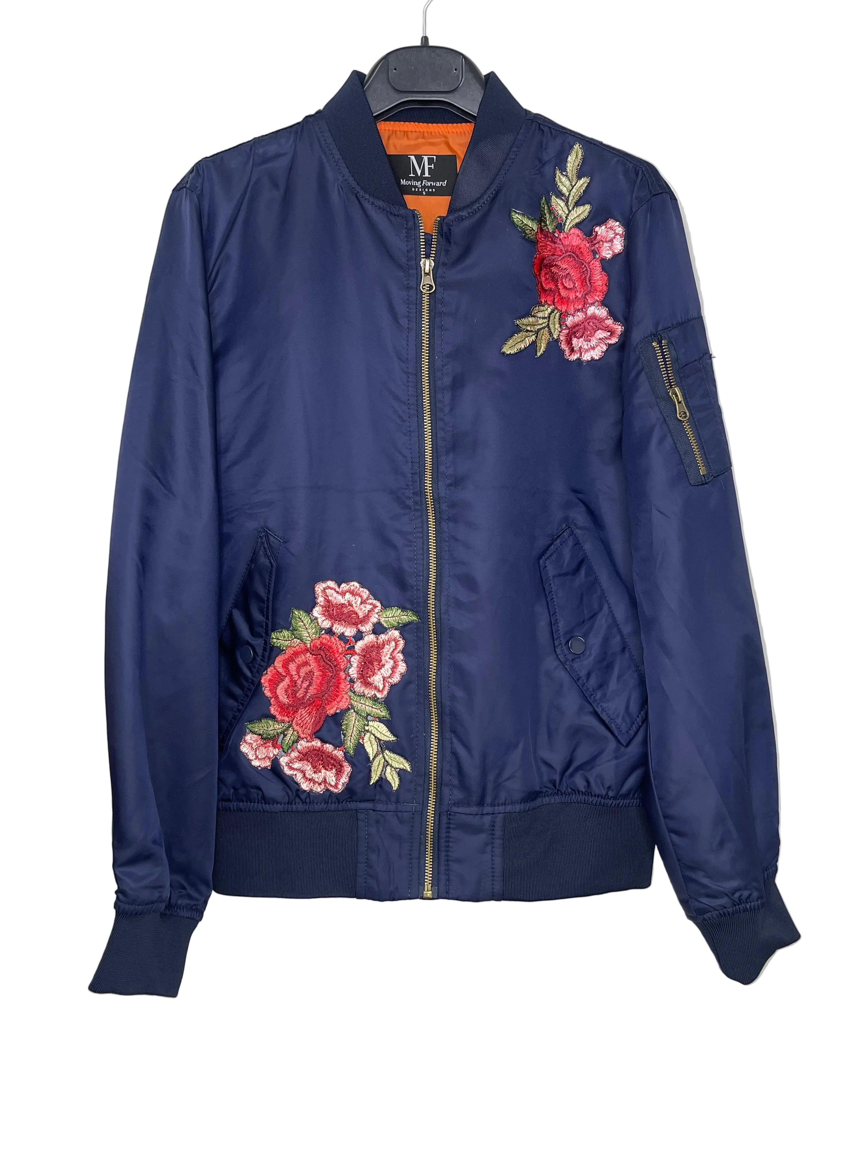 Flower Patch Navy Bomber