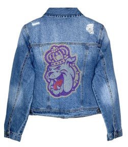 Game Day Jacket, Blue Denim, Multi JMU Duke