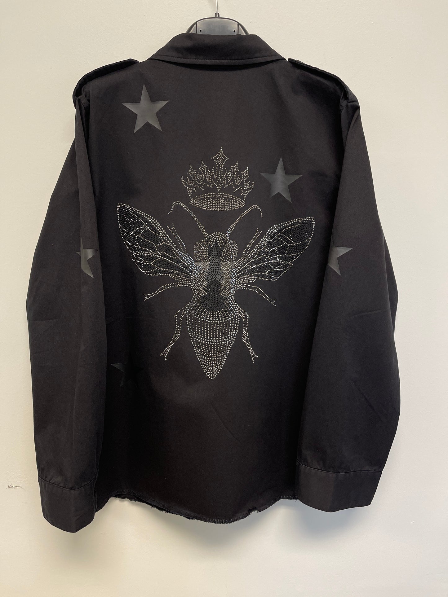 Shacket, Army Black, Gunmetal Queen Bee