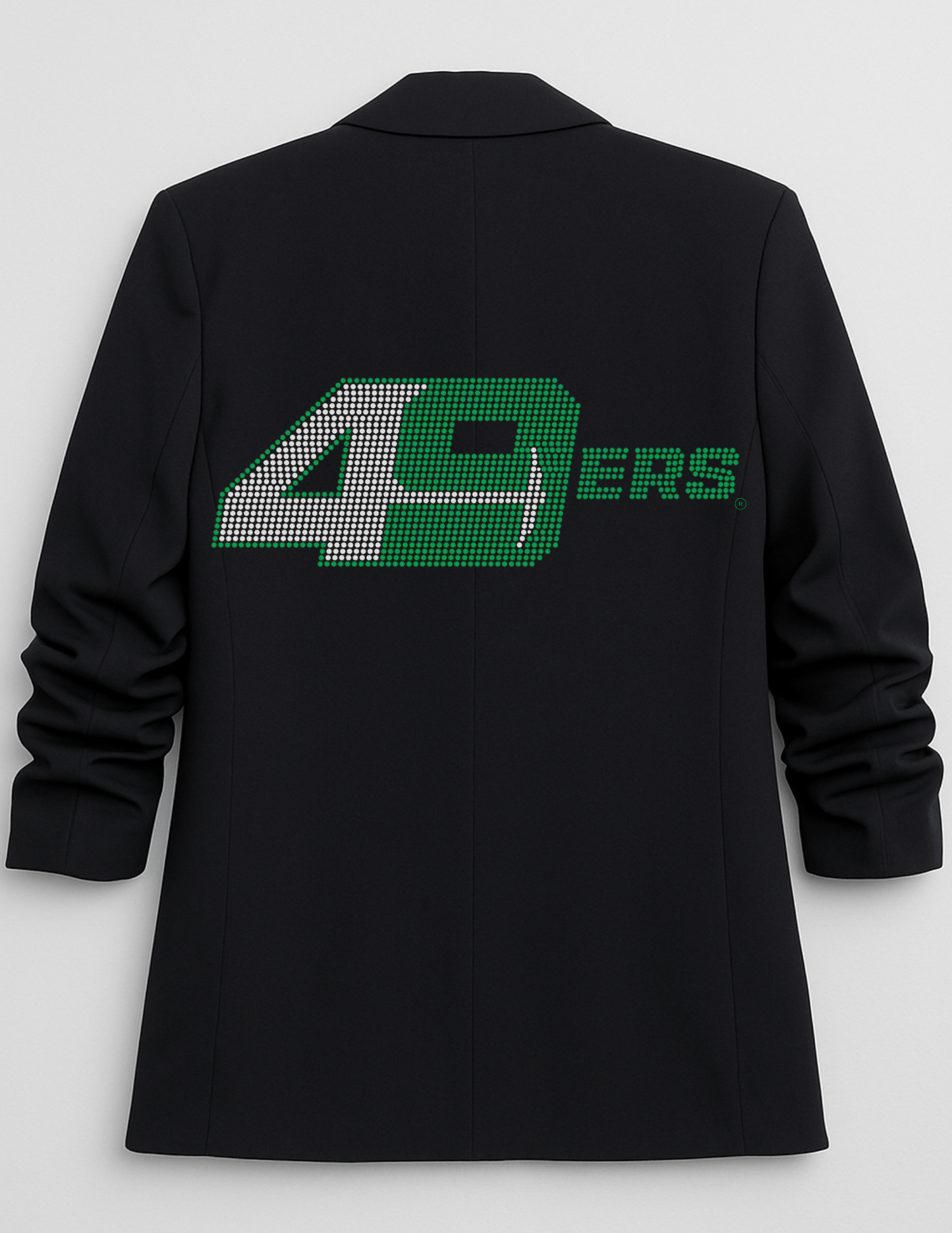 Licensed Game Day, Black Blazer, Univ of N Carolina Charlotte 49ers