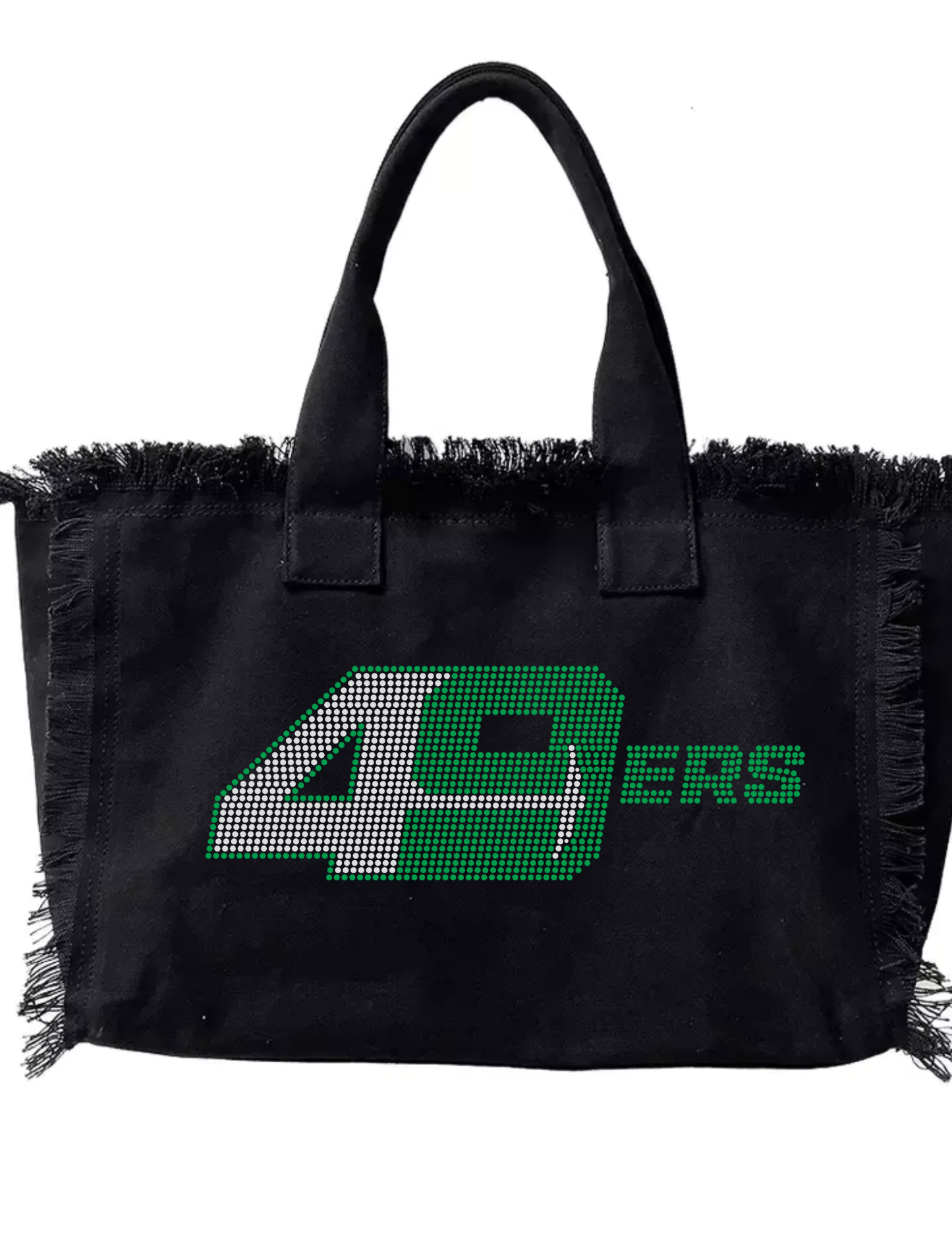 Black Canvas Tote Bag, Univ of N Carolina Charlotte 49ers
