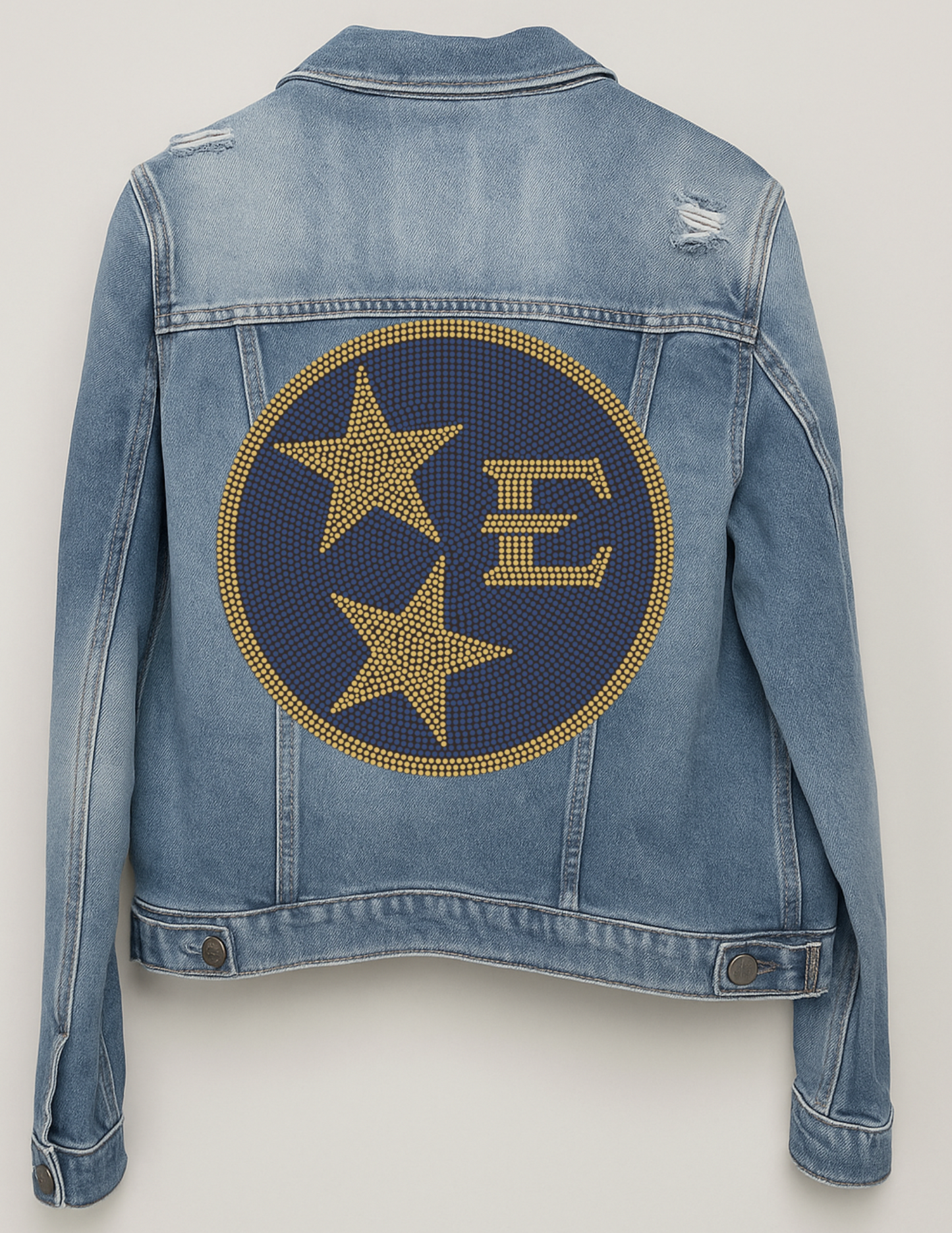 Licensed Game Day Jacket, Blue Denim, East Tennessee Circle