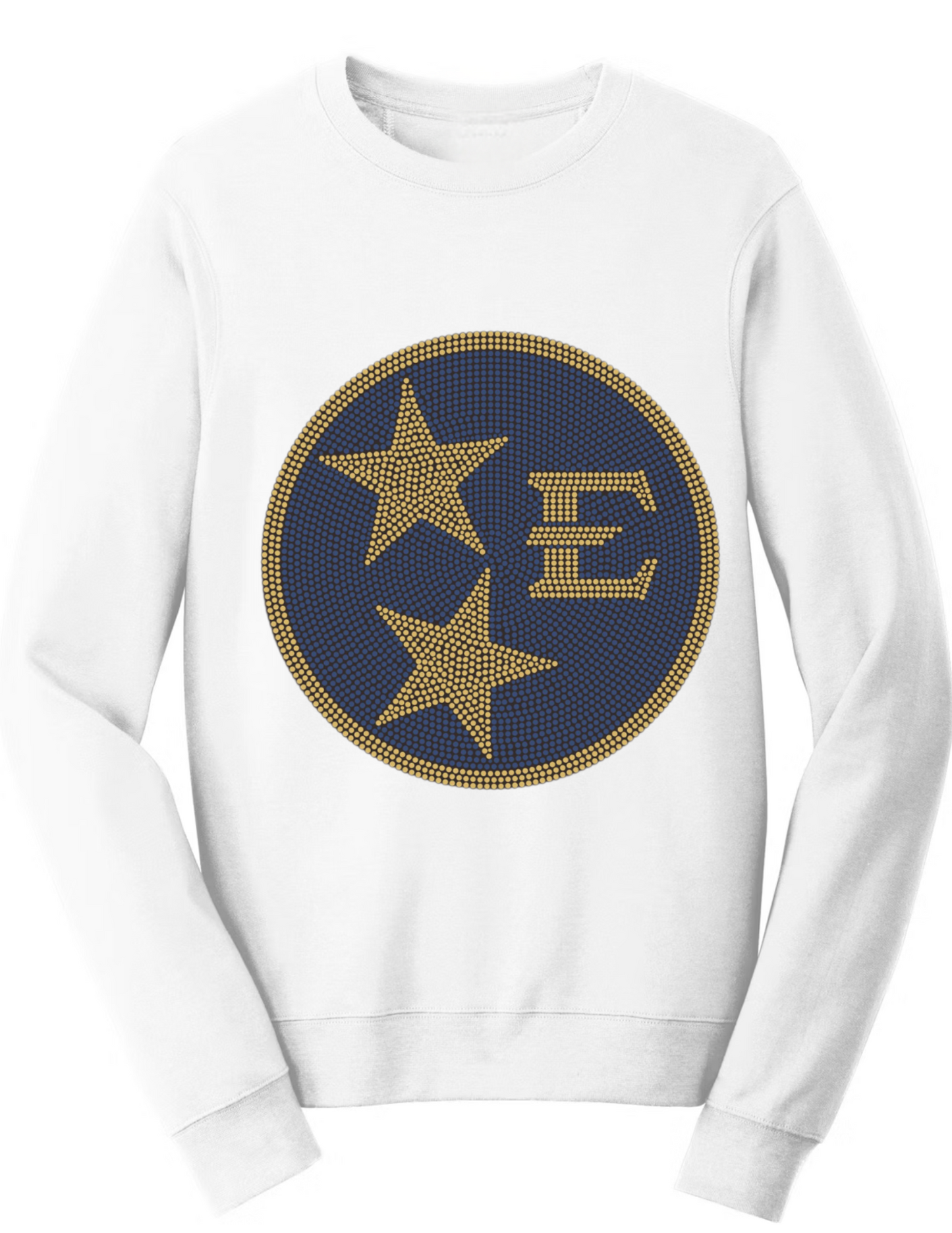 Licensed Game Day Sweatshirt, White, East Tennessee Circle