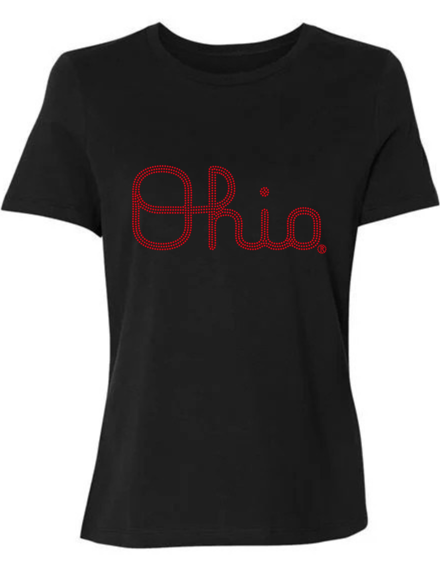 Ohio State Script Black Crewneck T-Shirt