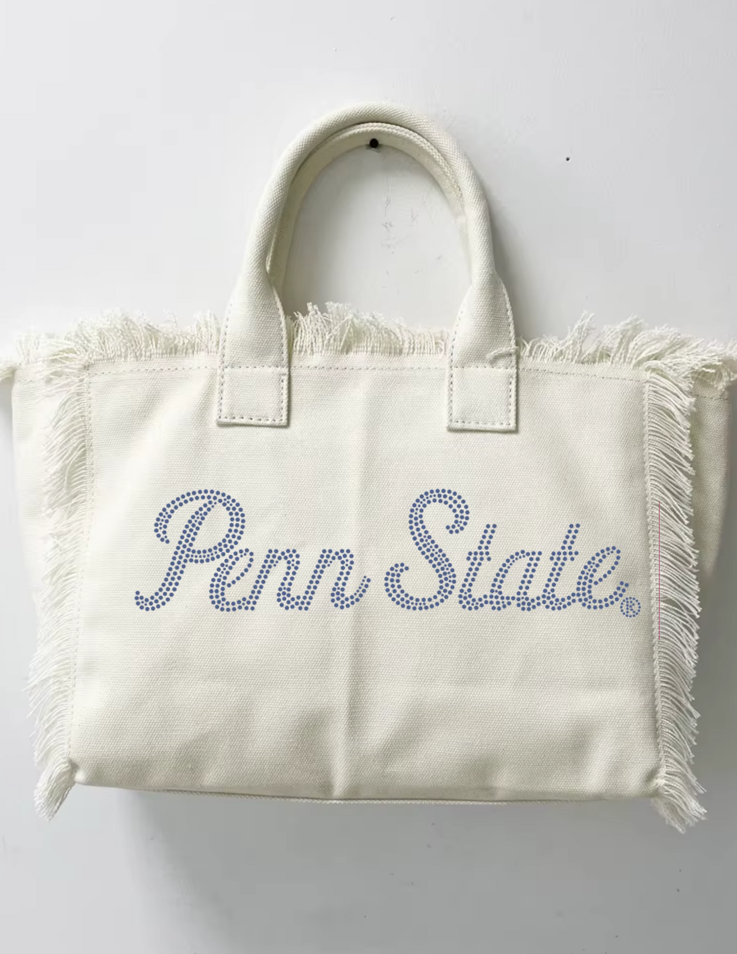 Licensed Game Day Tote, White, Penn State Script