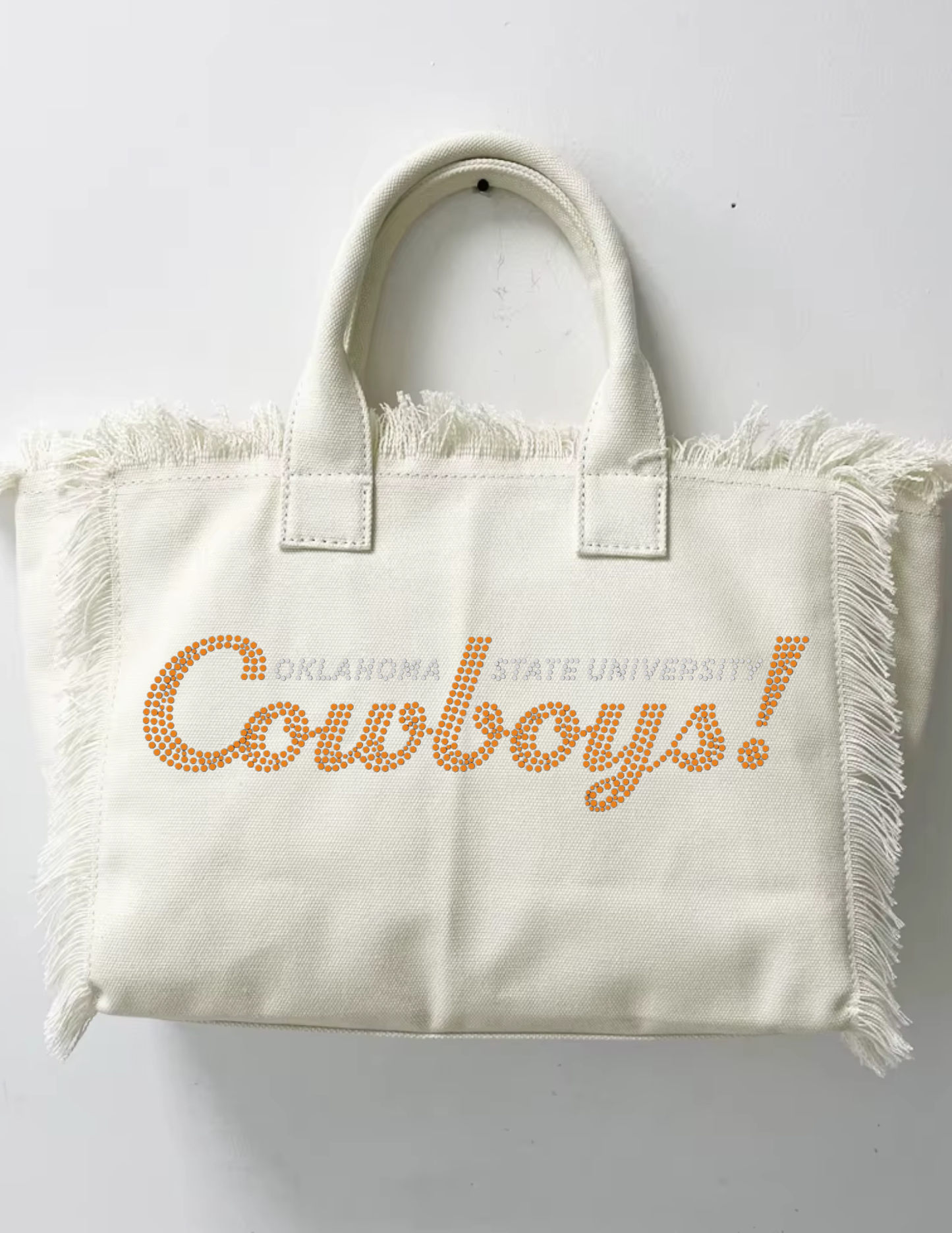 Licensed Game Day Tote, White, Oklahoma State Cowboys