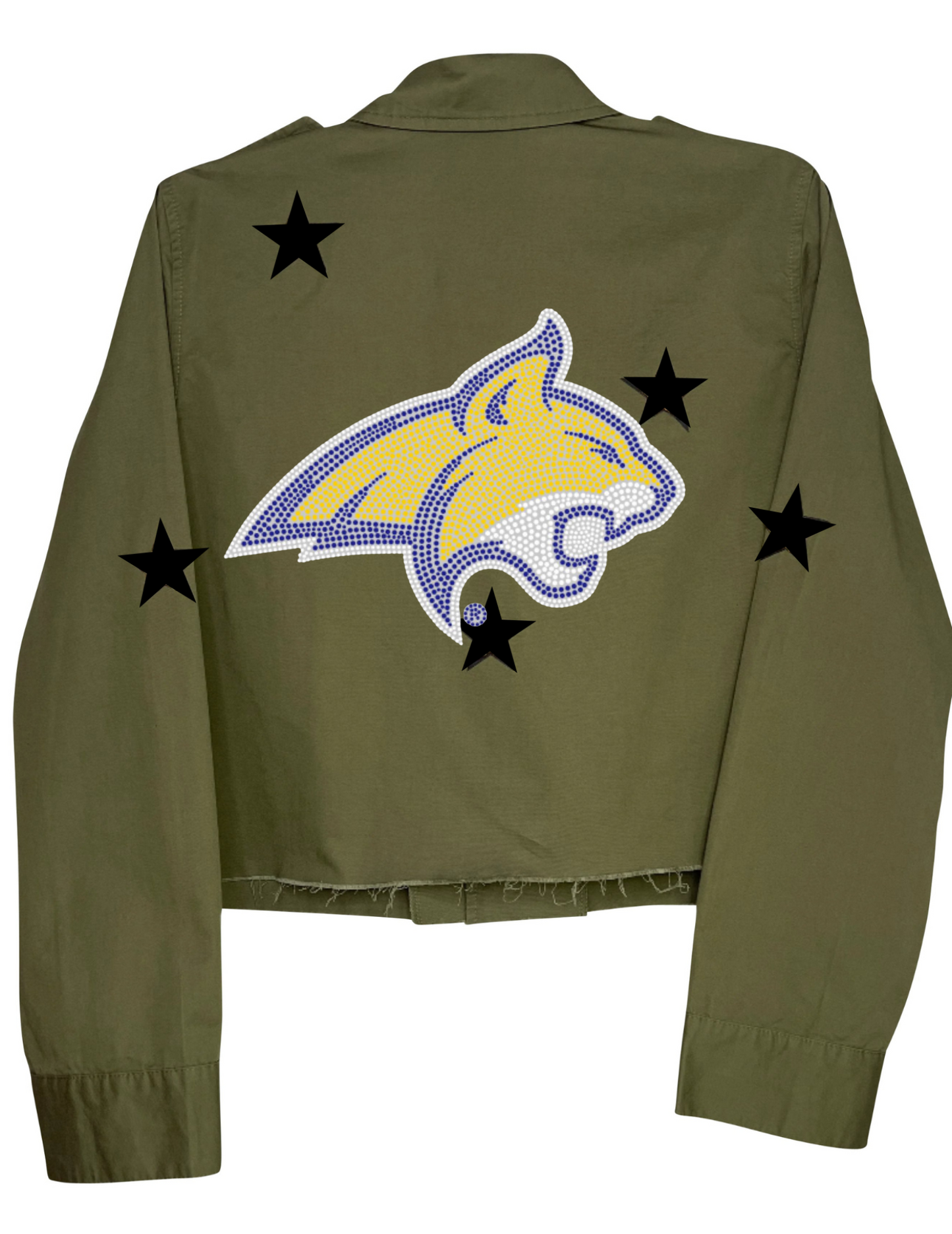 Licensed Game Day Shacket, Army, Montana State Bobcat