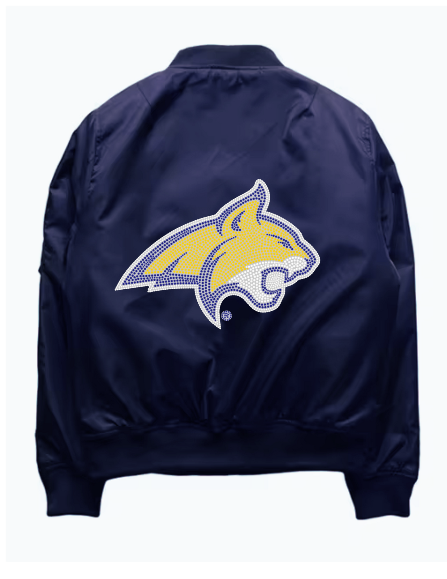 Licensed Game Day Bomber, Navy, Montana State Bobcat
