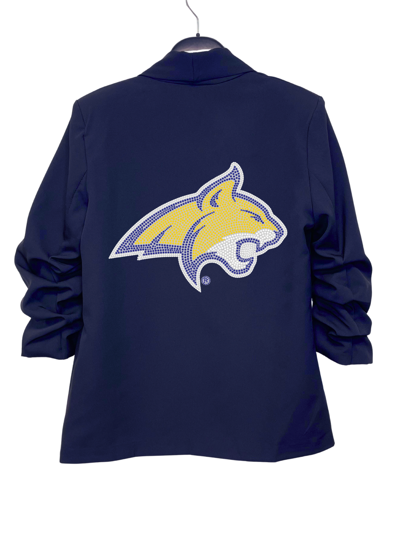 Licensed Game Day Blazer, Navy, Montana State Bobcat