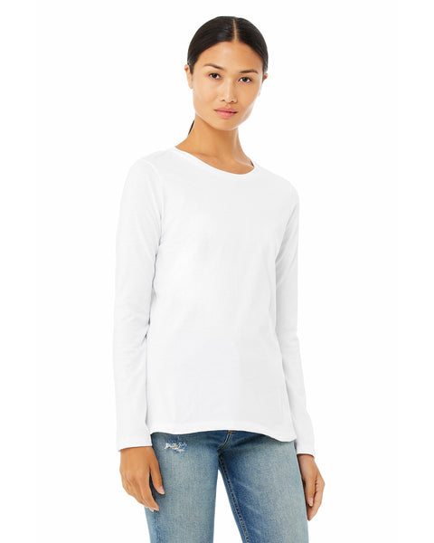T-Shirt, Long Sleeve, White