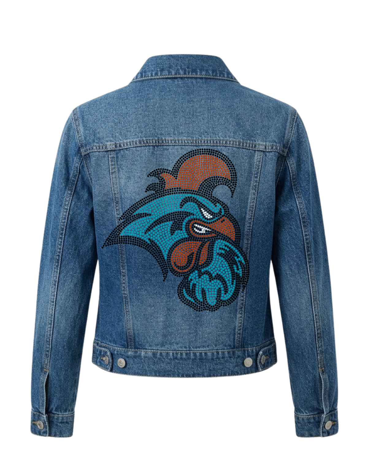 Coastal Carolina Chanticleers Blue Denim Jacket