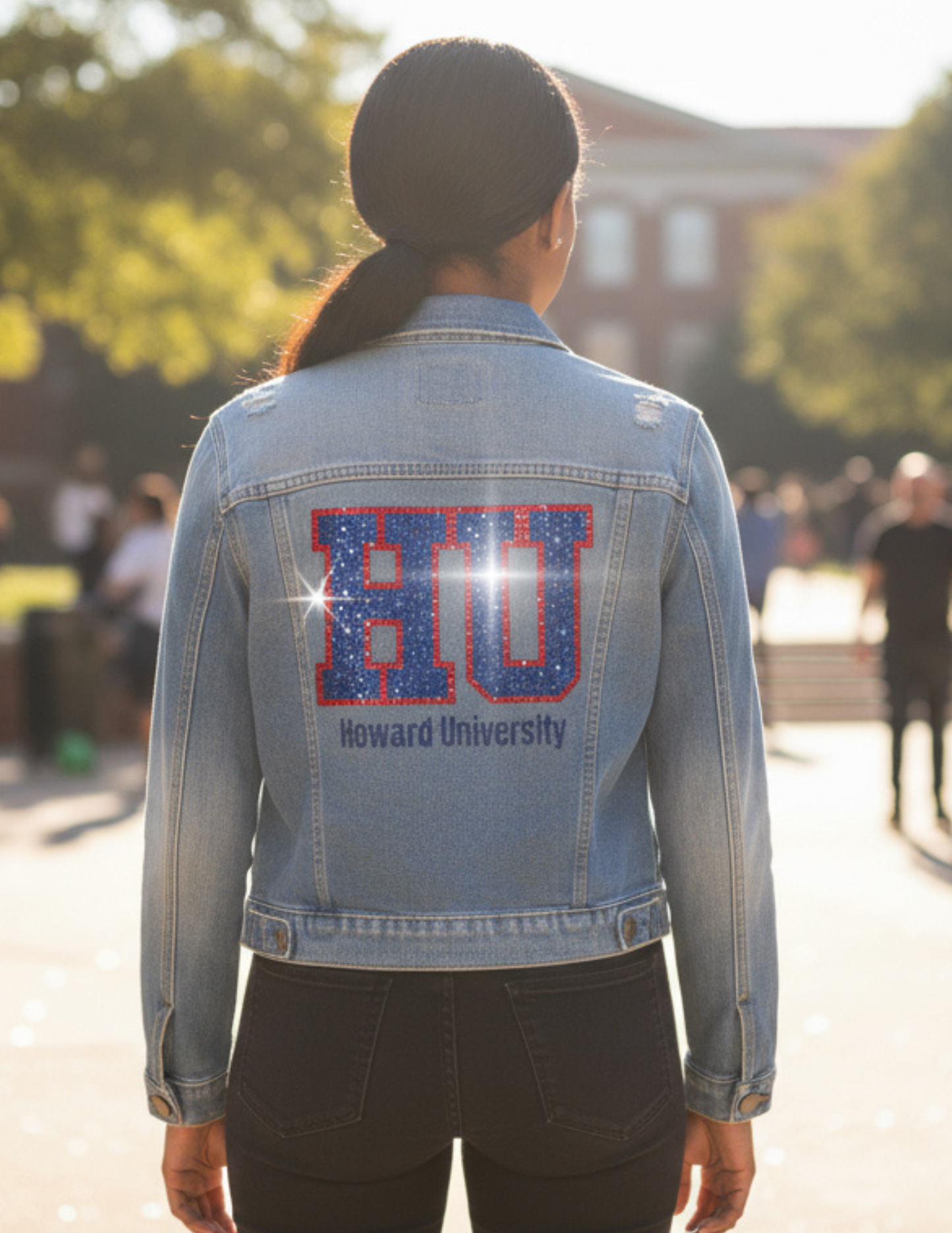 Licensed Game Day Denim, Blue, HU Howard University