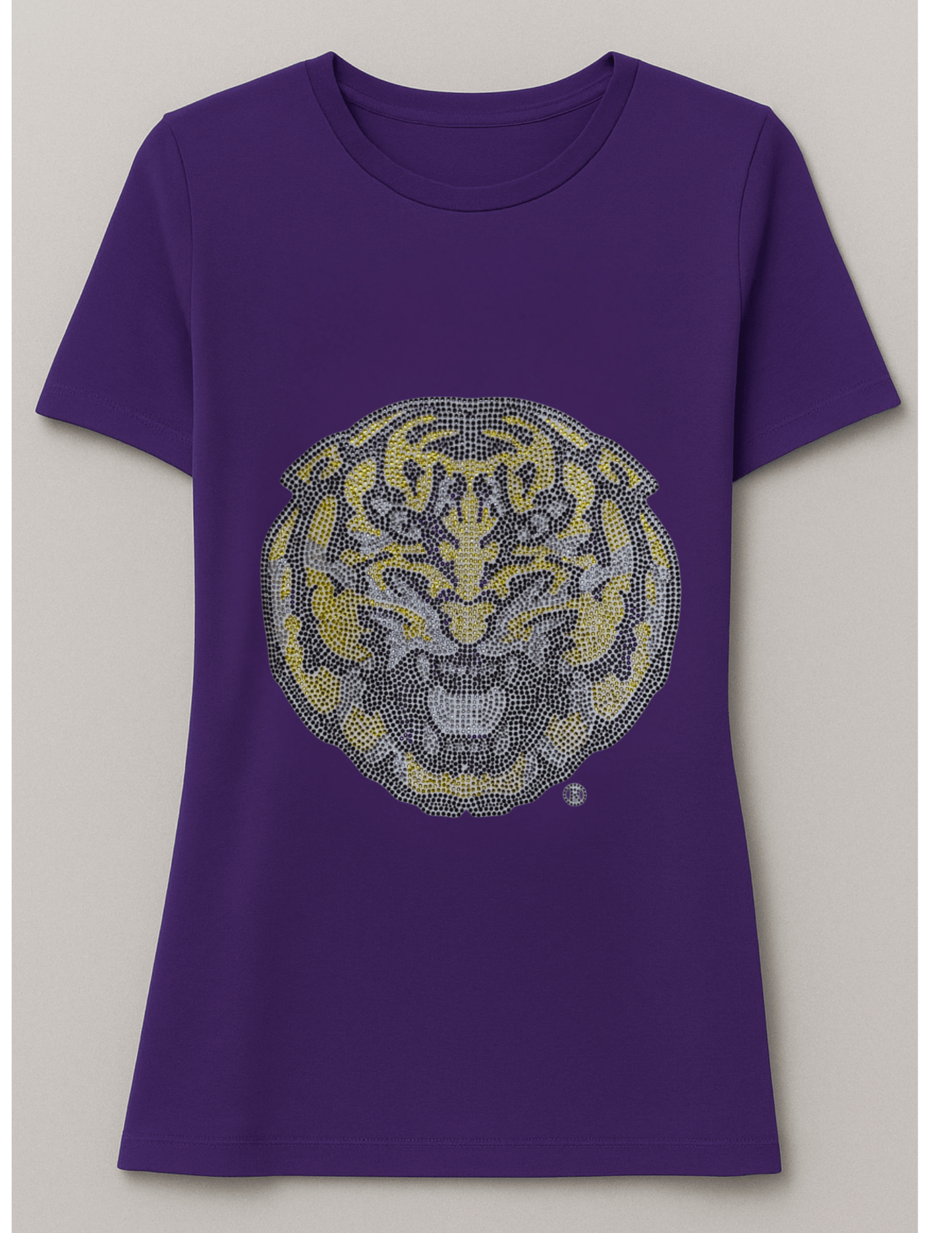 Licensed Game Day T-Shirt, Purple, LSU Mike The Tiger