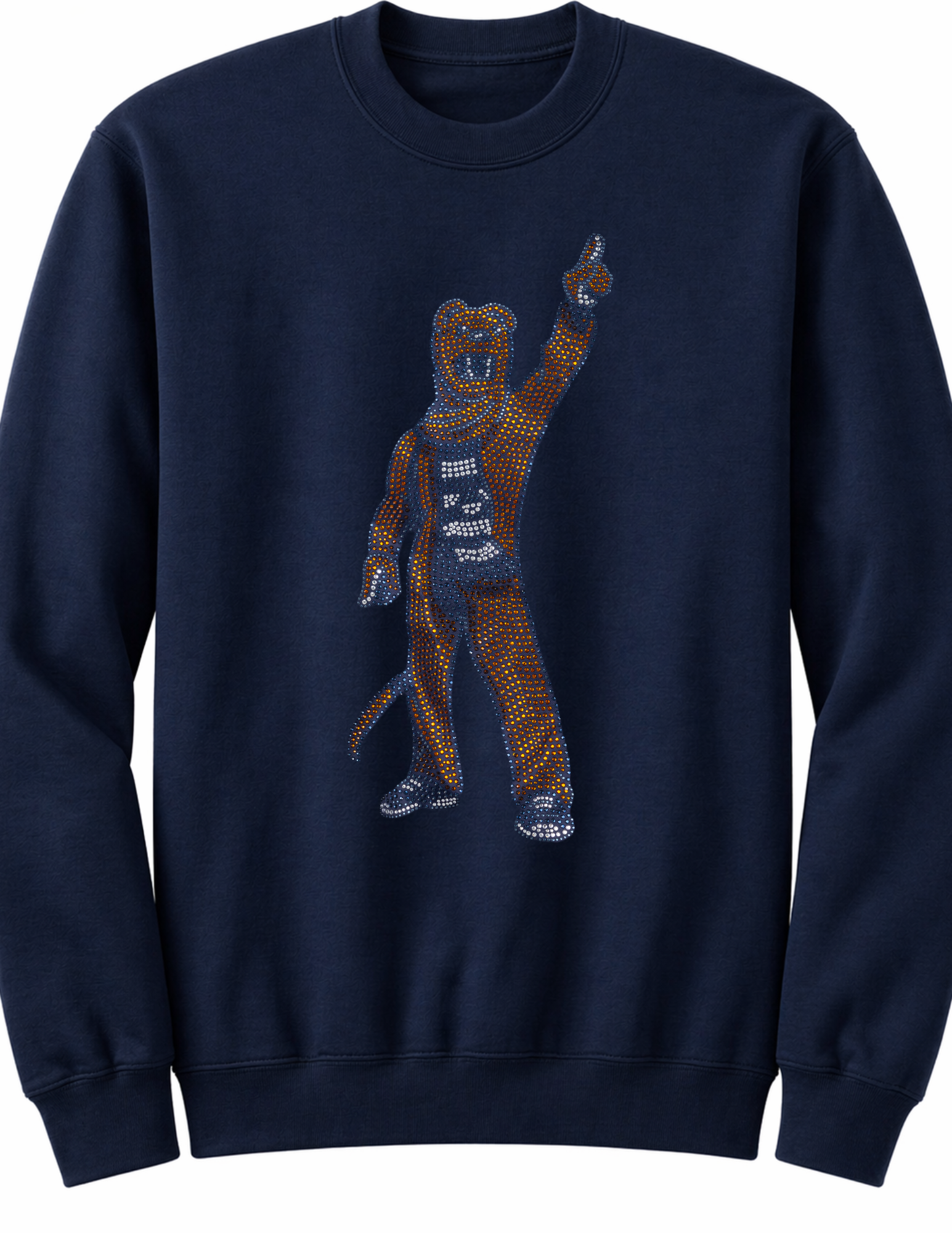 Penn State Full Body Mascot Navy Crewneck Sweatshirt