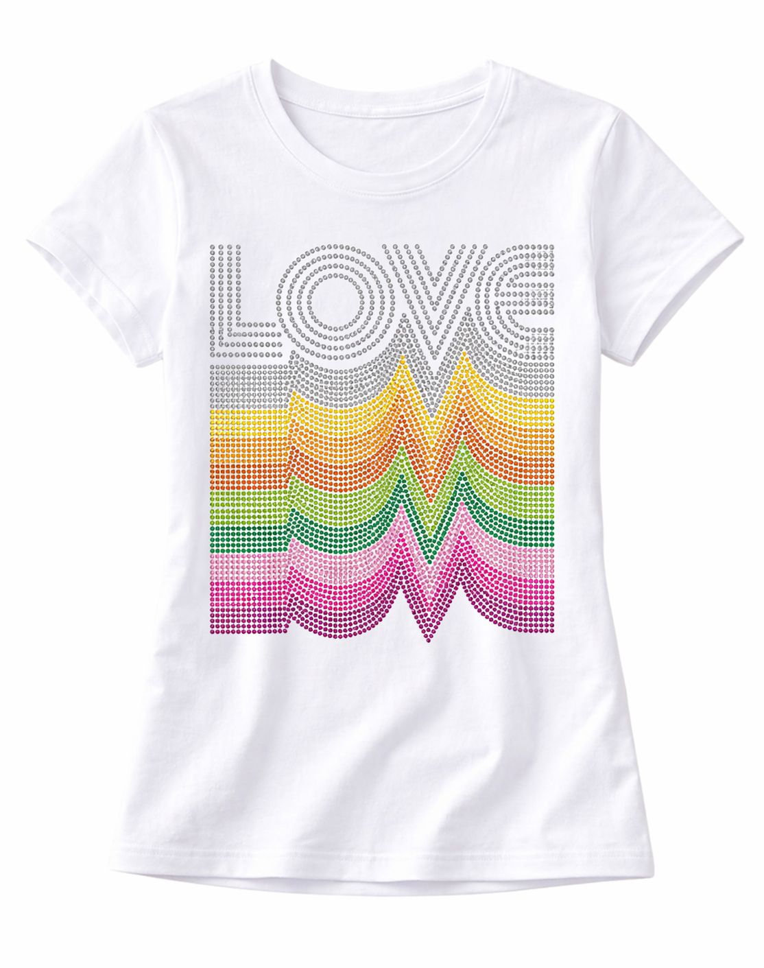 T-Shirt, Short Sleeve White, Love Repeater