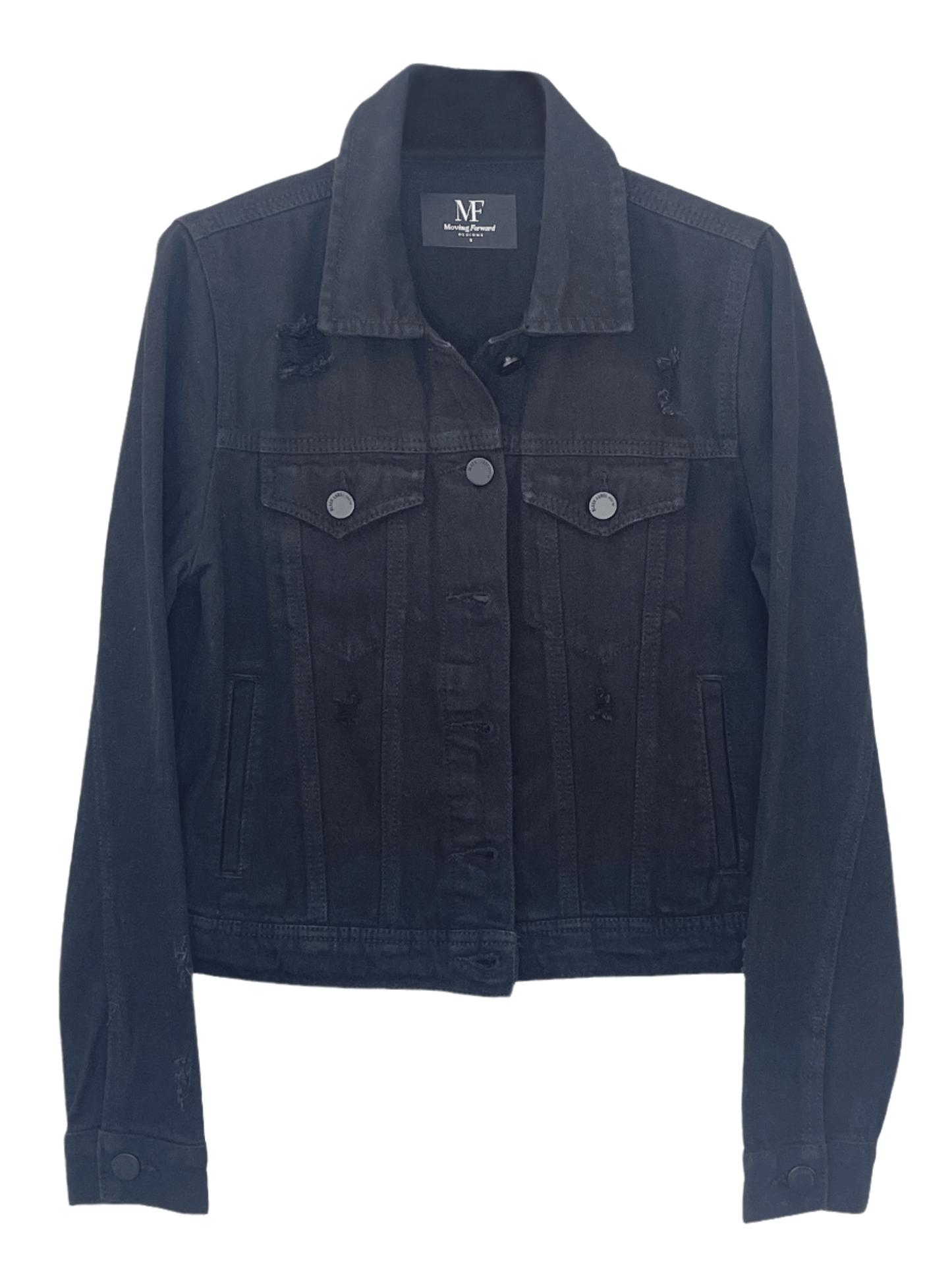 Texas Tech Wreck 'Em Guns Up Black Denim Jacket