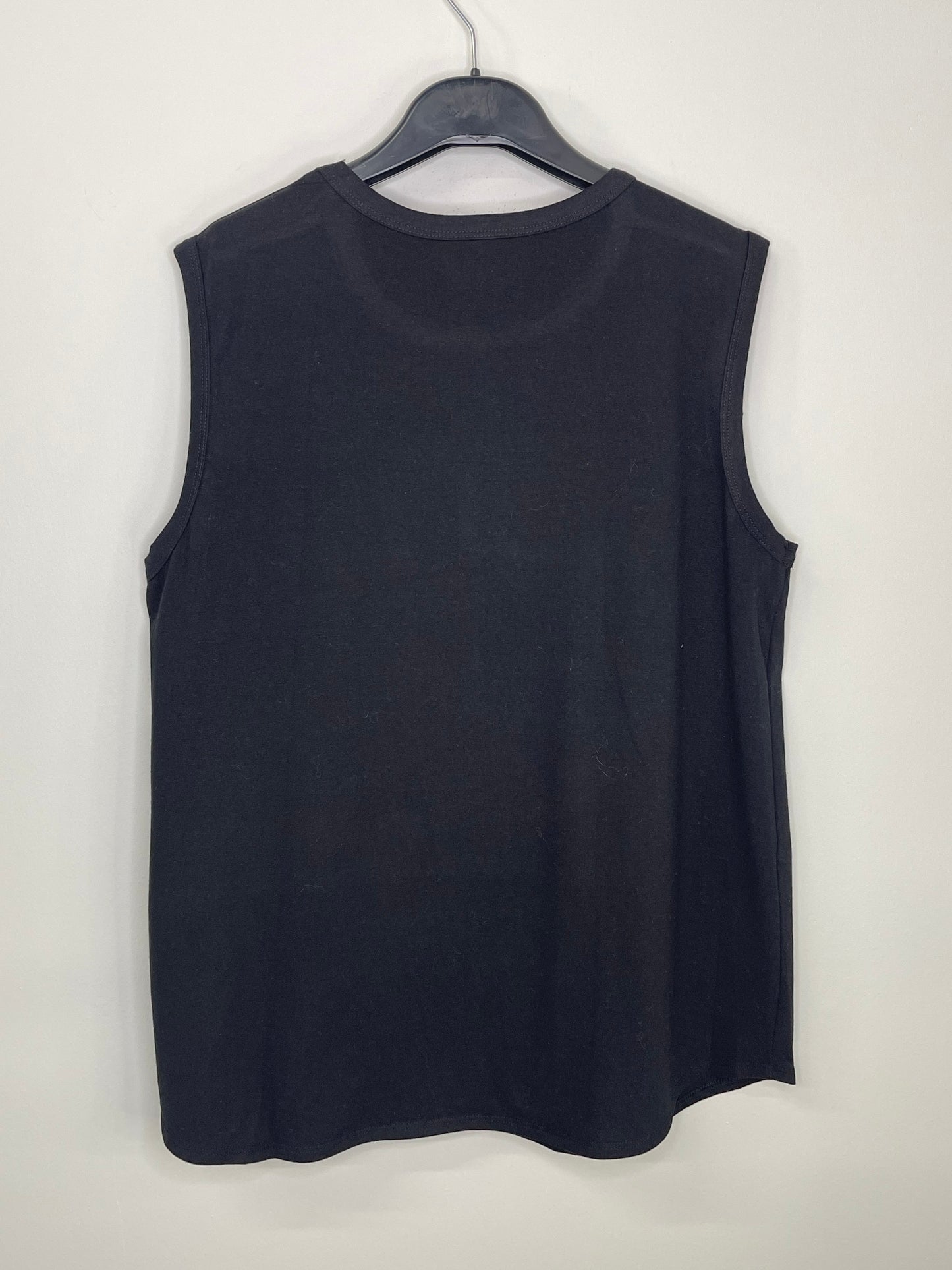 Game Day Tank, Distressed Muscle Black, Blitz Fire Football
