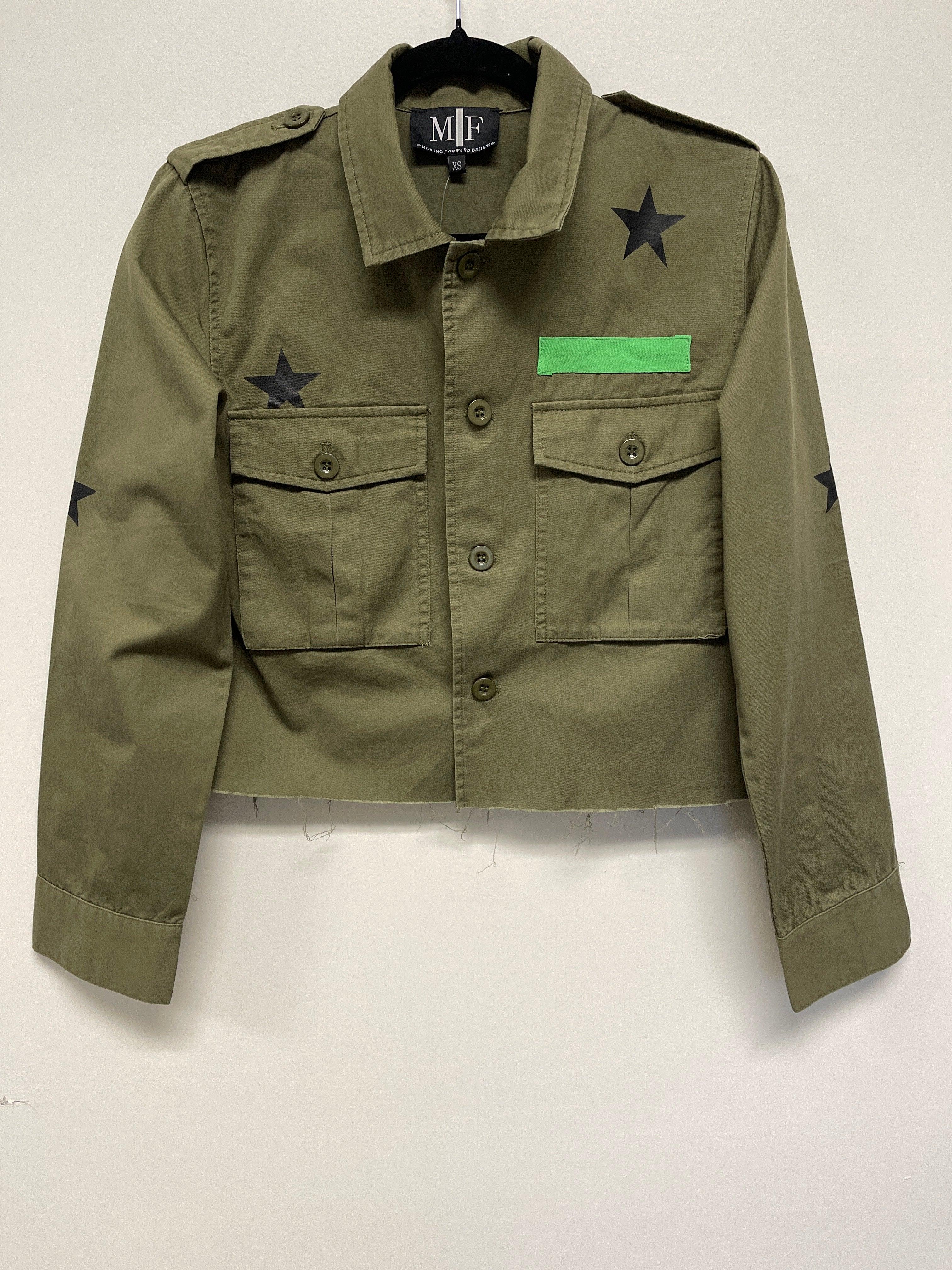 Vanderbilt EST. 1873 Army Green Shacket