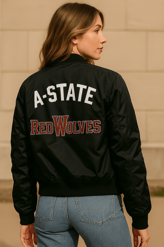 Licensed Game Day, Bomber Black, Arkansas State A-State Red Wolves