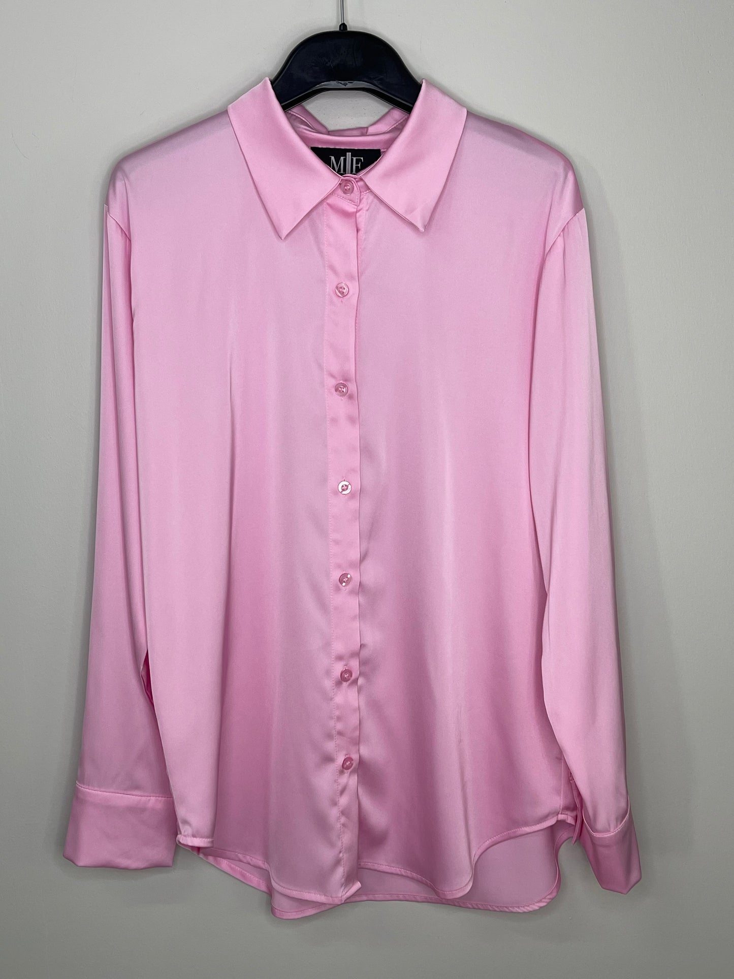 Shirt, Silky Light Pink, Love Repeater