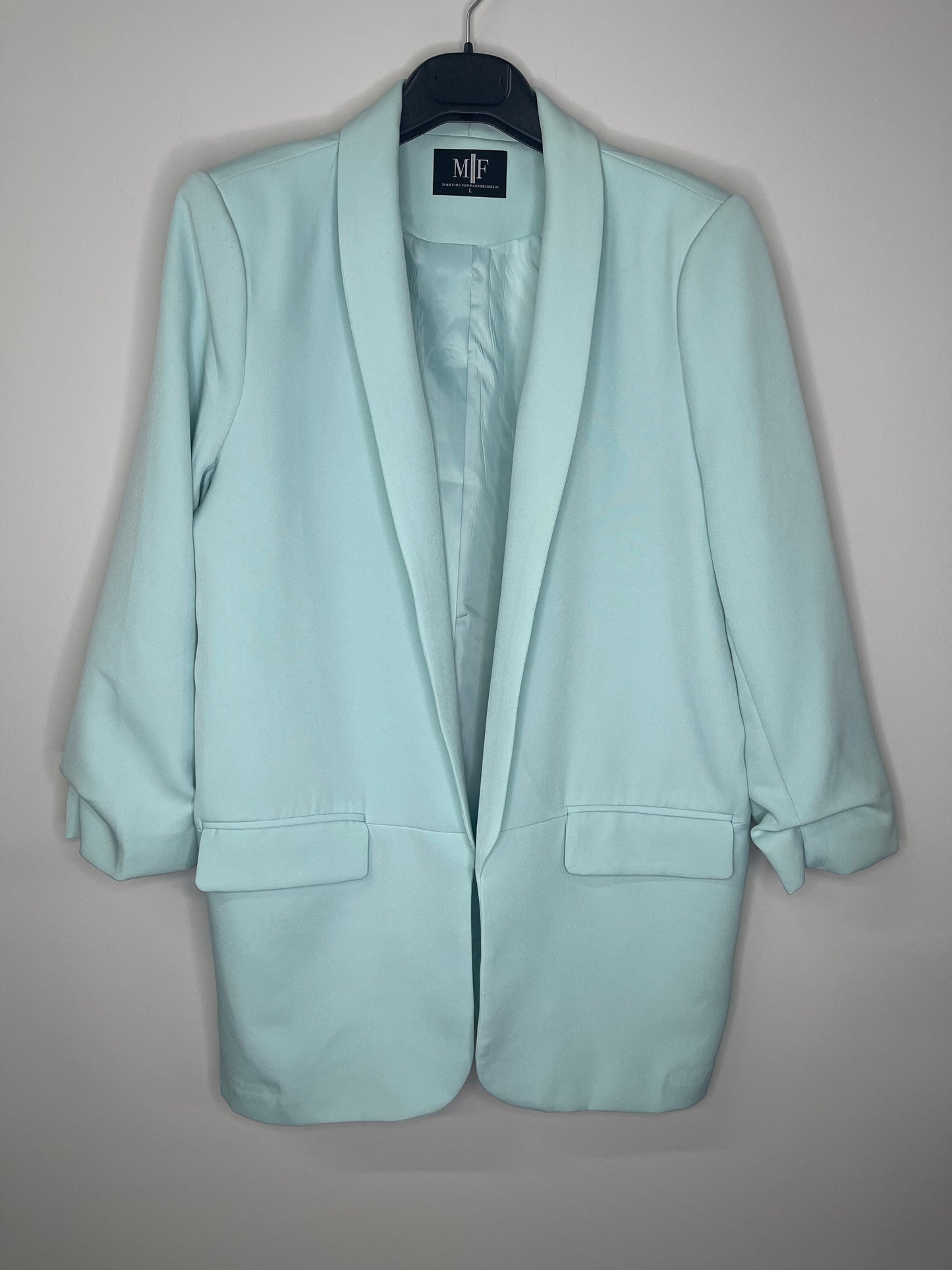 Blazer, Ruched Mint, Cute But Psycho