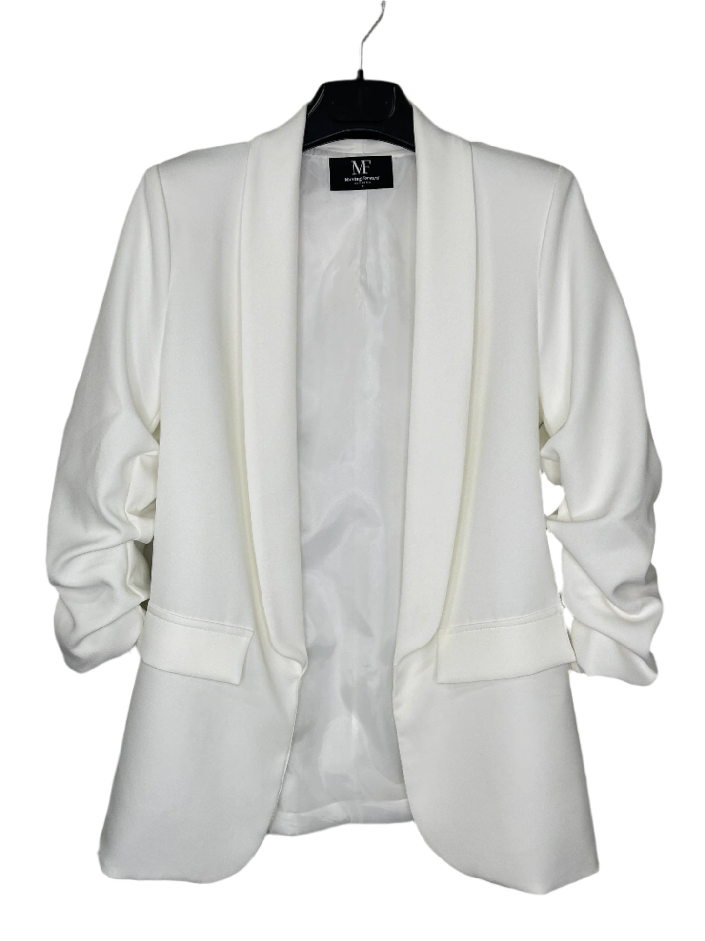 Blazer, Ruched White, Love Repeater
