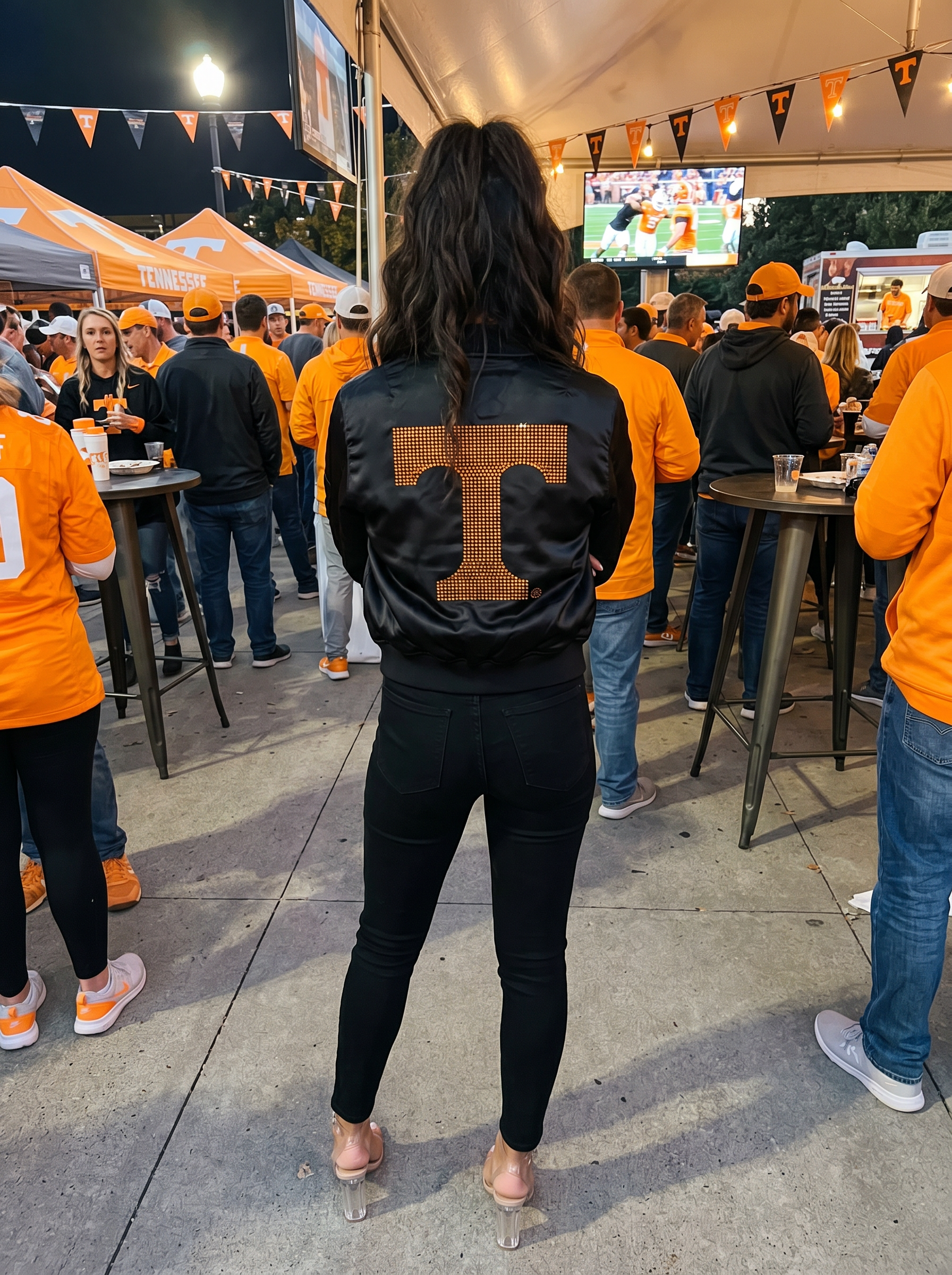 Tennessee Vols Big T Black Bomber