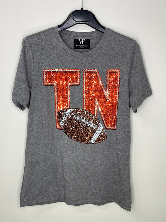Game Day T-Shirt, Short Sleeve Gray, TN Football