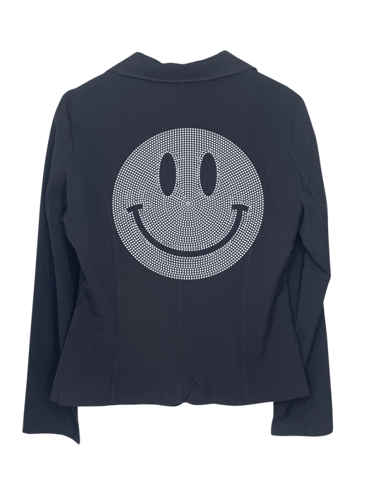 Blazer, Short Black, Silver Smiley