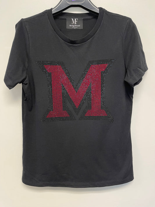 Licensed Game Day T-Shirt, Black, Miami of Ohio M