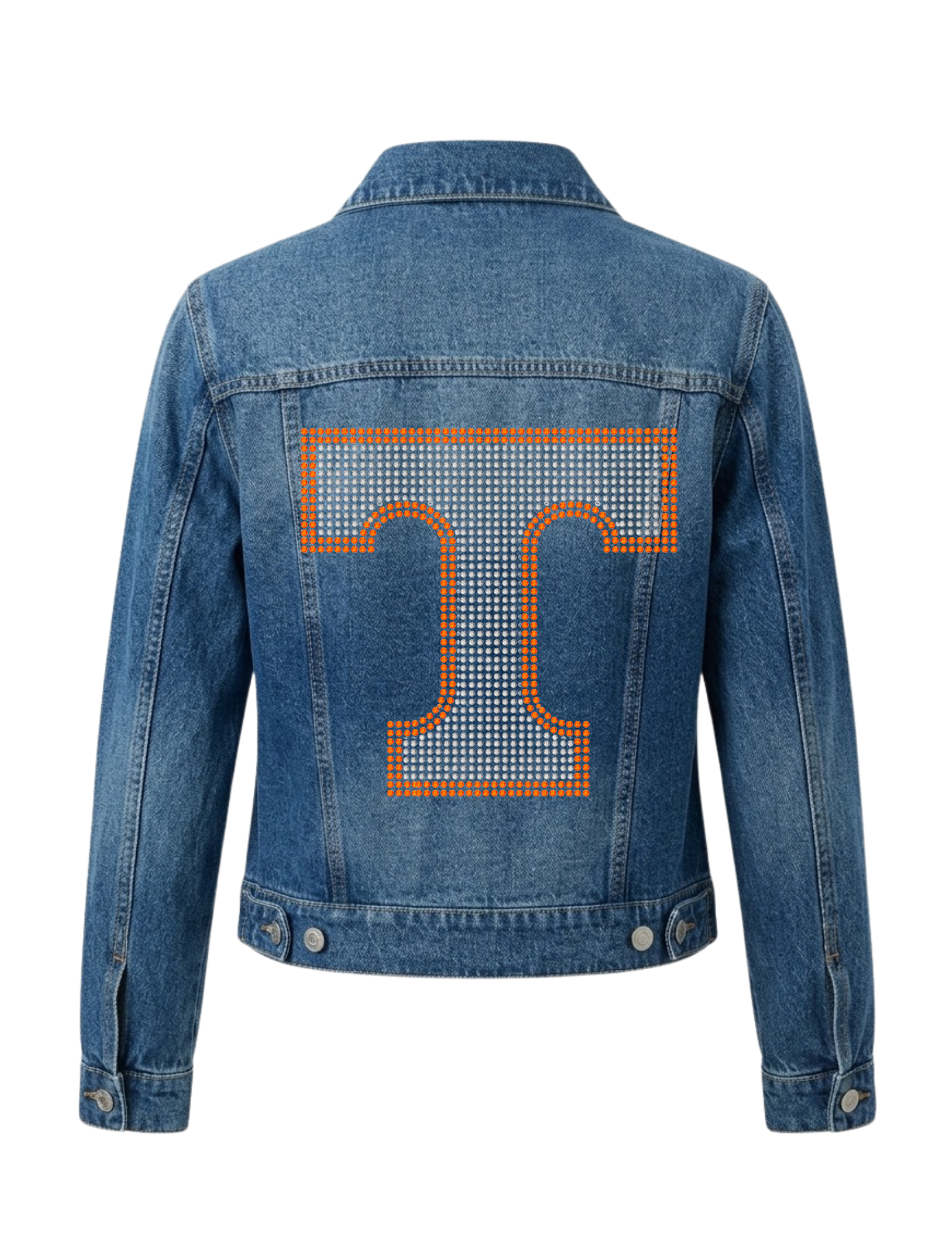 Tennessee Volunteers Large T Blue Denim Jacket
