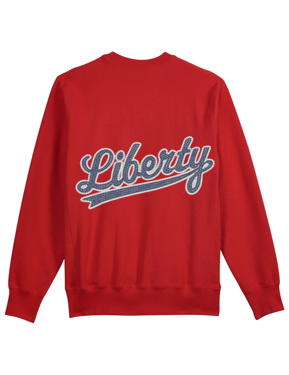Licensed Game Day Sweatshirt, Red, Liberty University Script