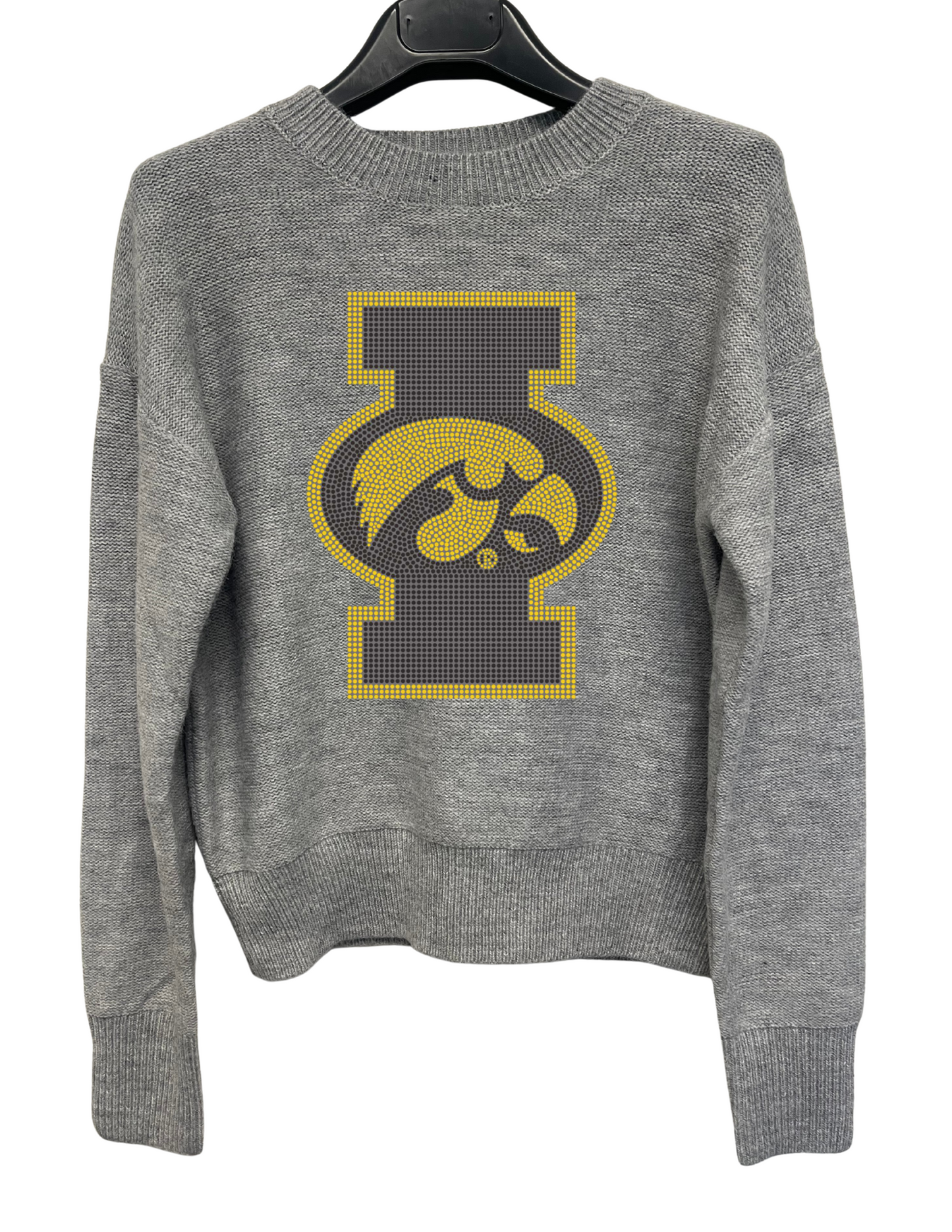 Licensed Game Day Sweater, Gray, Univ of Iowa I