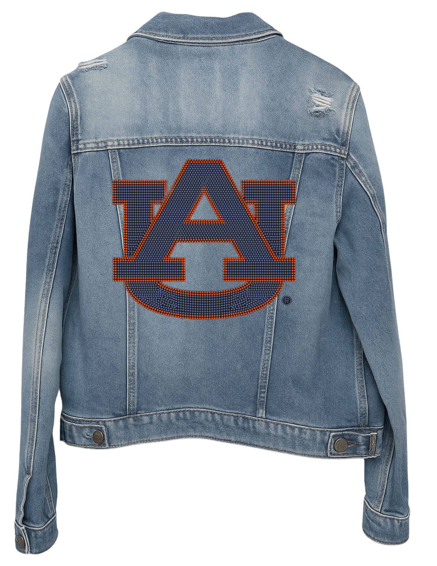 Licensed Game Day Jacket, Blue Denim, Auburn Univ Navy AU