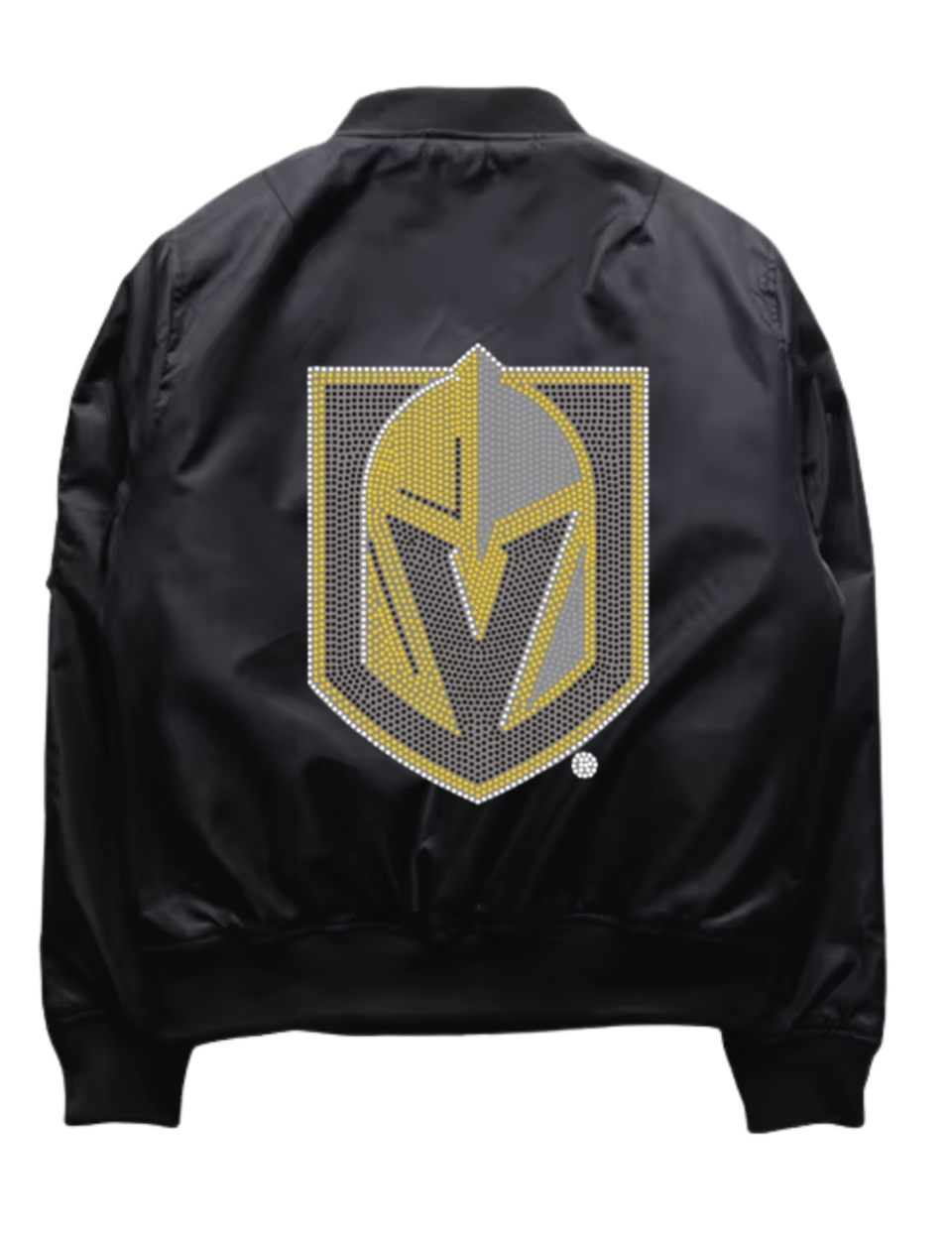 Licensed Game Day Jacket, Black Bomber, Vegas Golden Knights