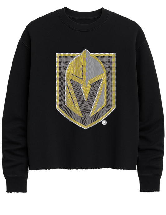 Licensed Game Day Sweatshirt, Black, Vegas Golden Knights