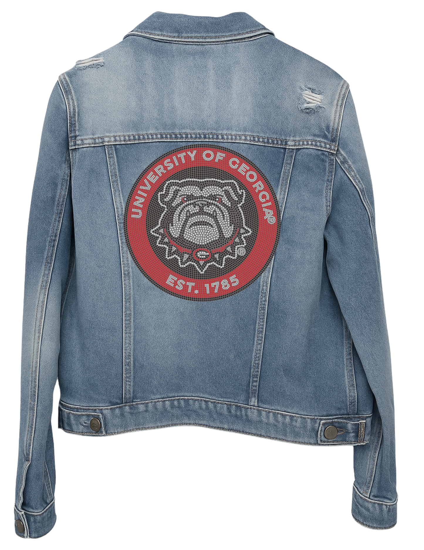 University of Georgia EST. 1785 Blue Denim Jacket