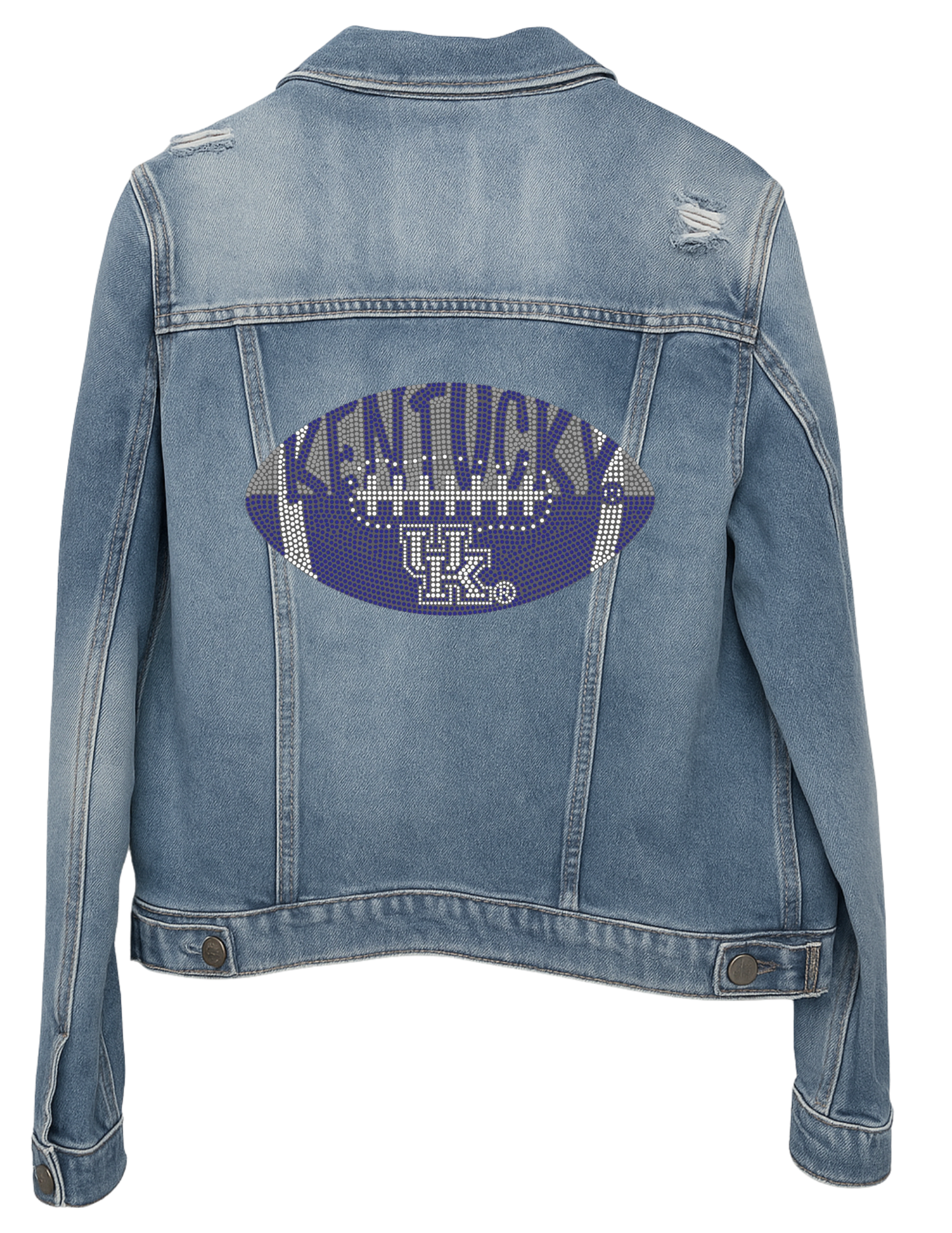 Licensed Game Day Jacket, Blue Denim, Univ of Kentucky Football