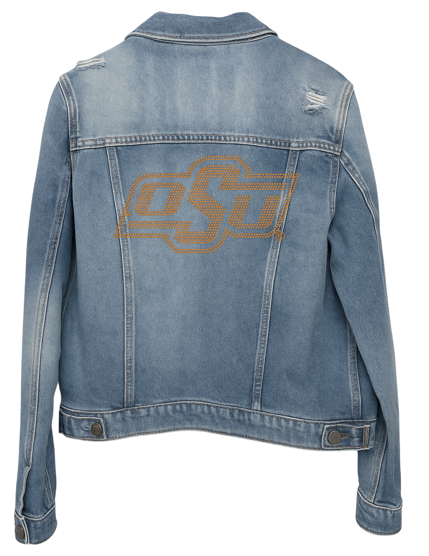 Licensed Game Day Jacket, Blue Denim, Oklahoma State OSU