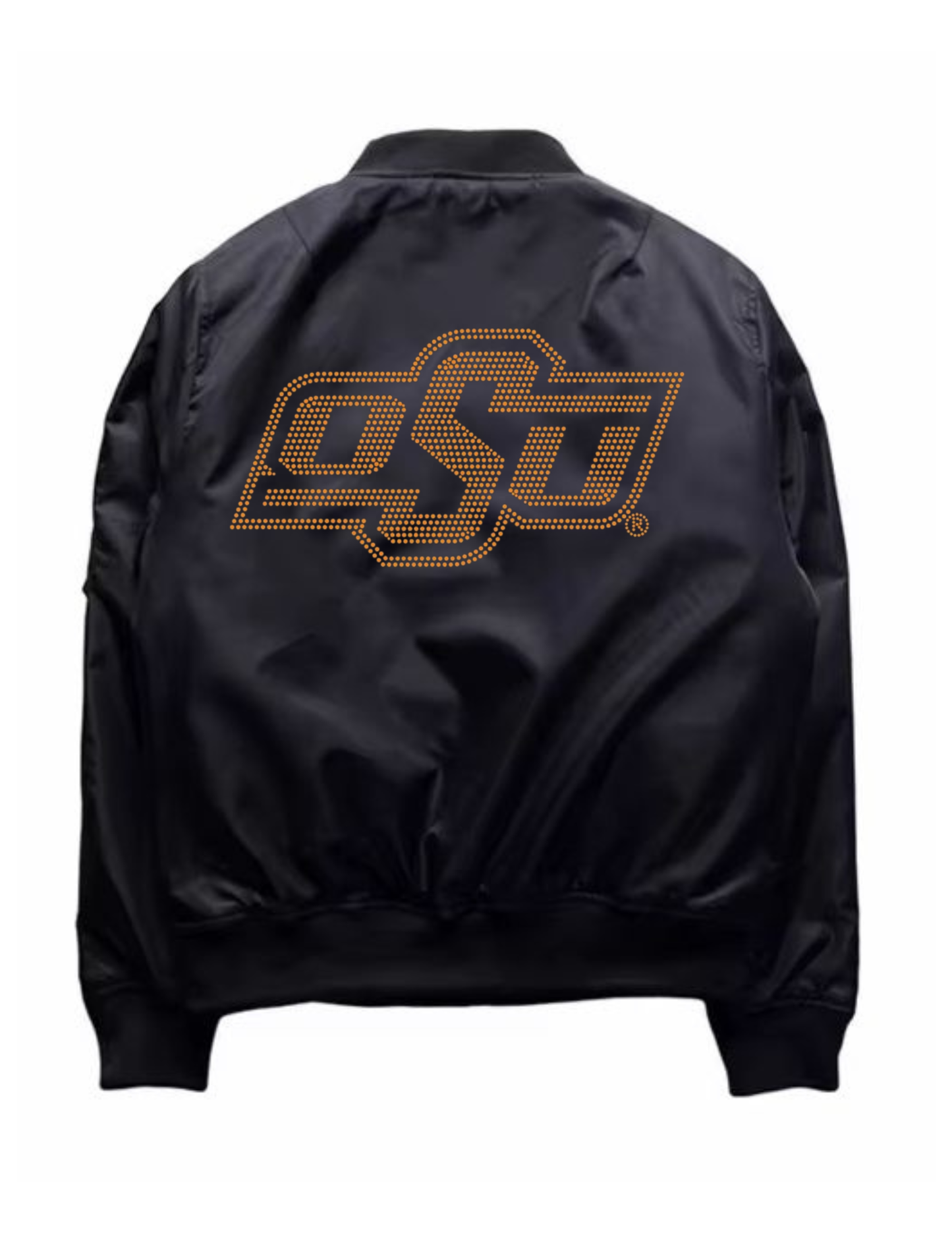 Licensed Game Day Jacket, Black Bomber, Oklahoma State OSU