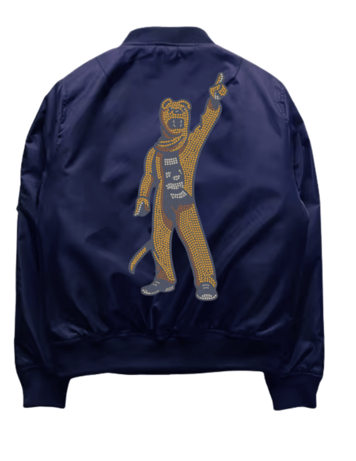 Licensed Game Day Jacket, Navy Bomber, Penn State Full Body Mascot