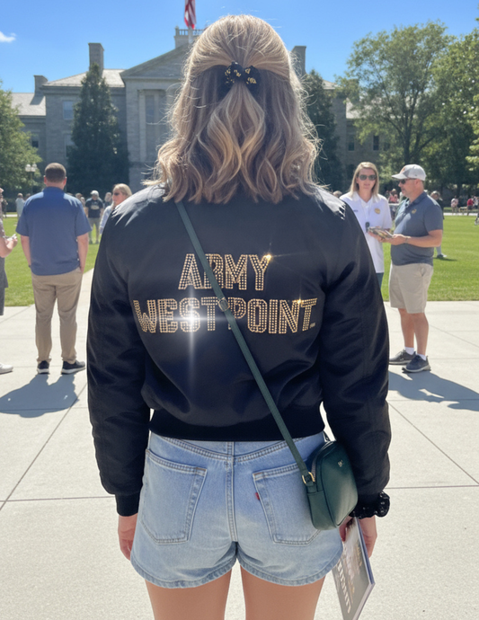 Licensed Game Day Jacket, Bomber Black, Army West Point