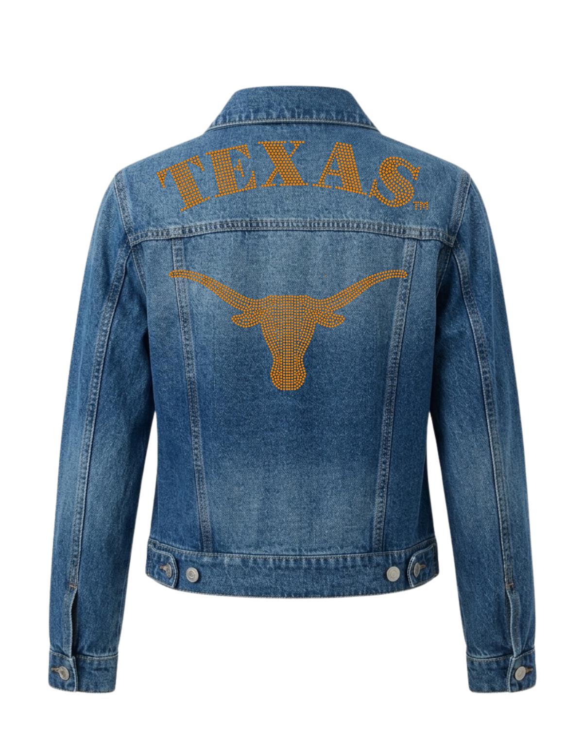 University of Texas-Austin Longhorn Blue Denim Jacket