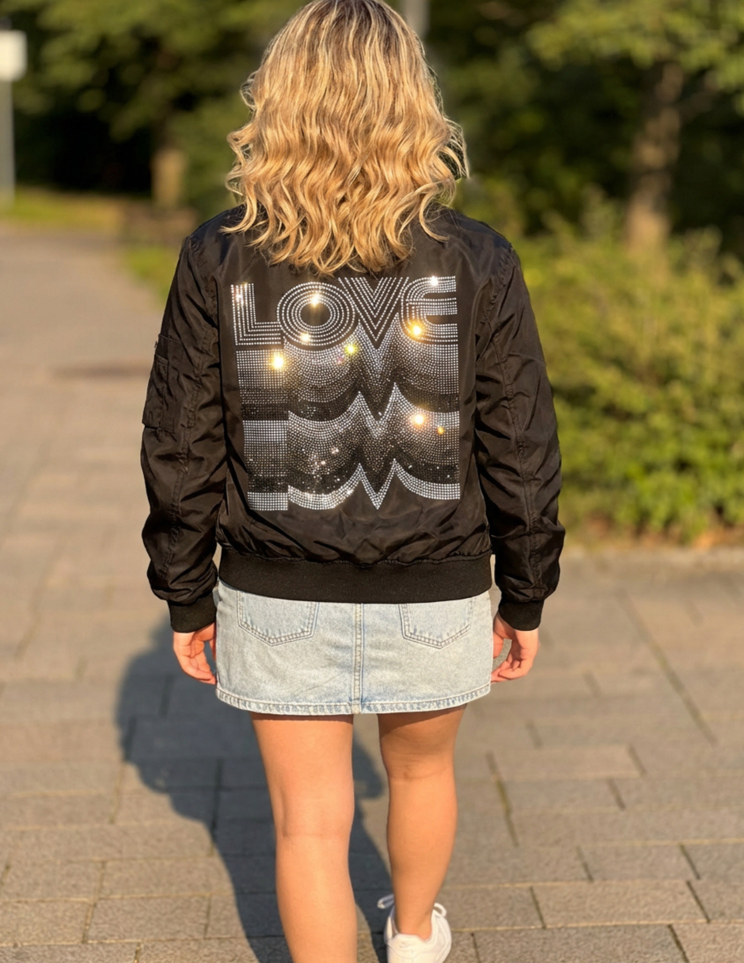 Gunmetal Love Repeater Black Bomber