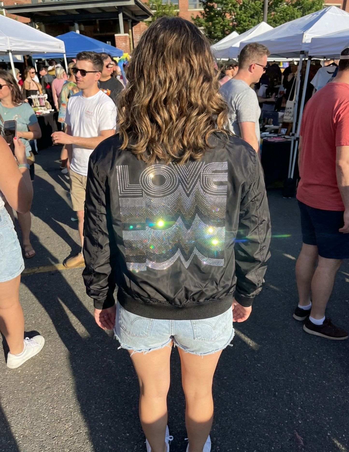 Gunmetal Love Repeater Black Bomber