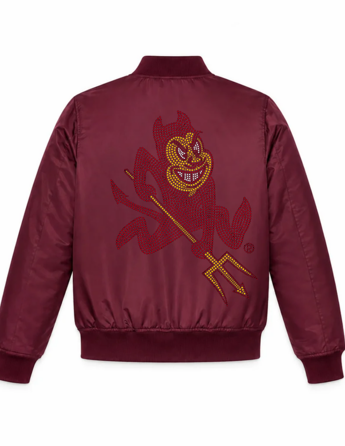 Arizona State Sun Devils Maroon Bomber Jacket