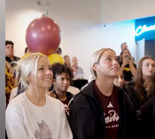 Arizona State Sparky White Crewneck Sweatshirt