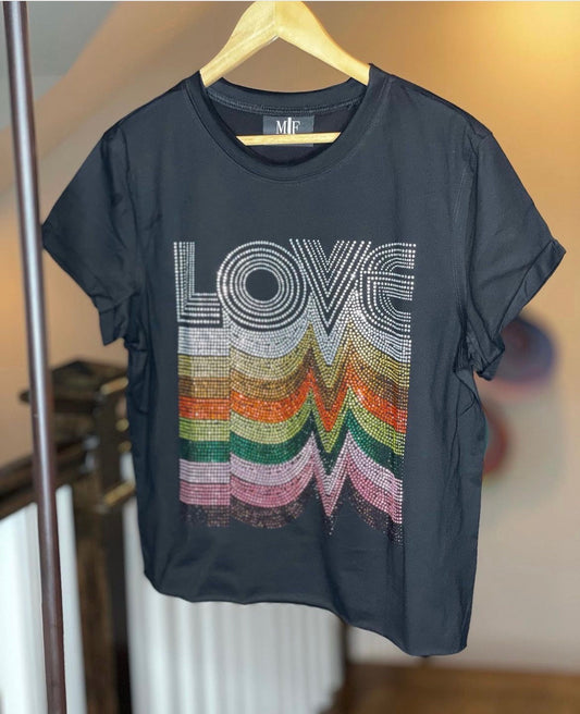 Black T-Shirt, Repeating Love