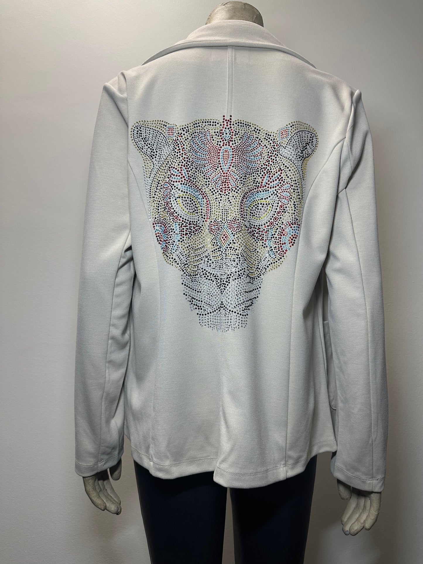 Blazer, Stretch Patch Pocket Cream, Jaguar